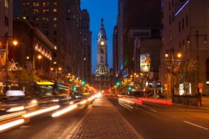 A street in philadelphia, pennsylvania.